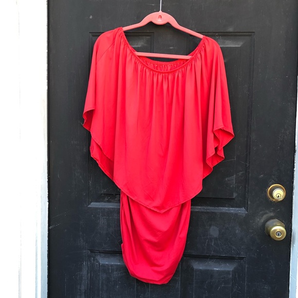 COPY - Women’s Red Mini Dress - Picture 2 of 4